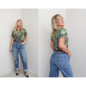 1980's Vintage Levi's 505 Blue Jeans ~Women's MD LG 33" to 34" Waist Men's SM MD